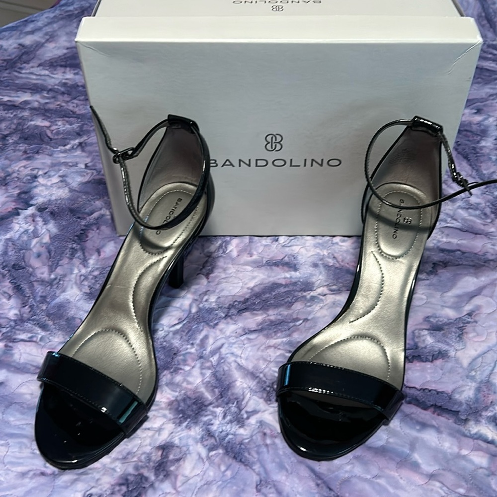 Bandolino Patent high heel sandals